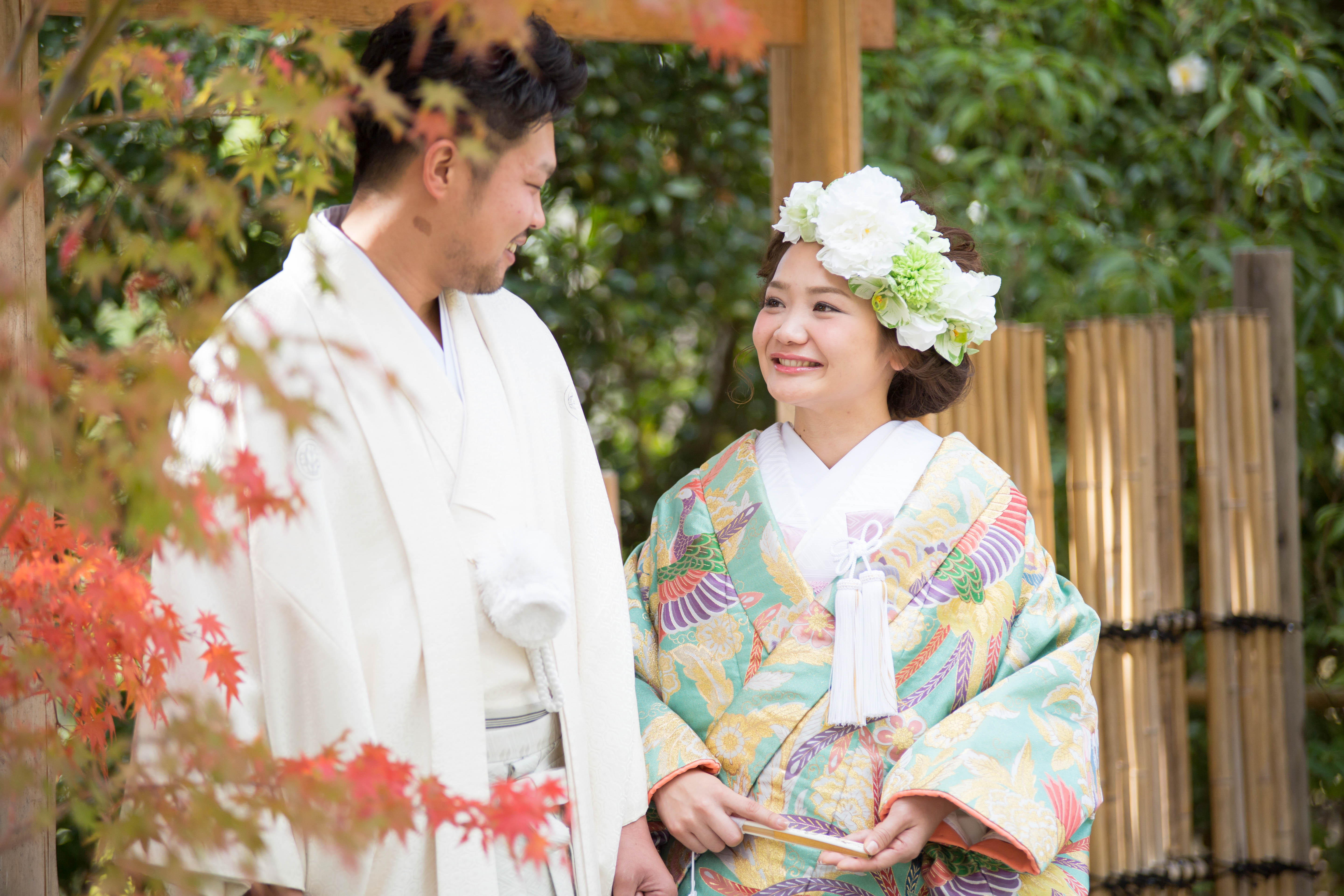 結婚式,前撮り,相楽園,神戸,スタジオゴールド