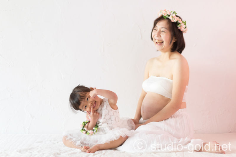 マタニティフォト カメラマン スタジオ 神戸 内絵里 金本義隆 写真屋 スタジオゴールド
