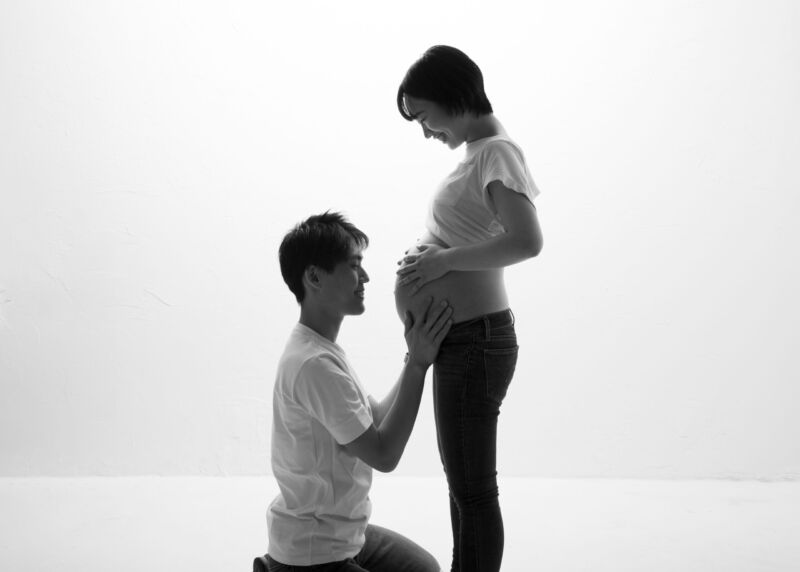 神戸　マタニティフォト 阪急春日野道駅　カメラマン スタジオ 神戸 内絵里 金本義隆 写真屋 スタジオゴールド